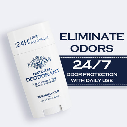 Natural Deodorant-Sandalwood